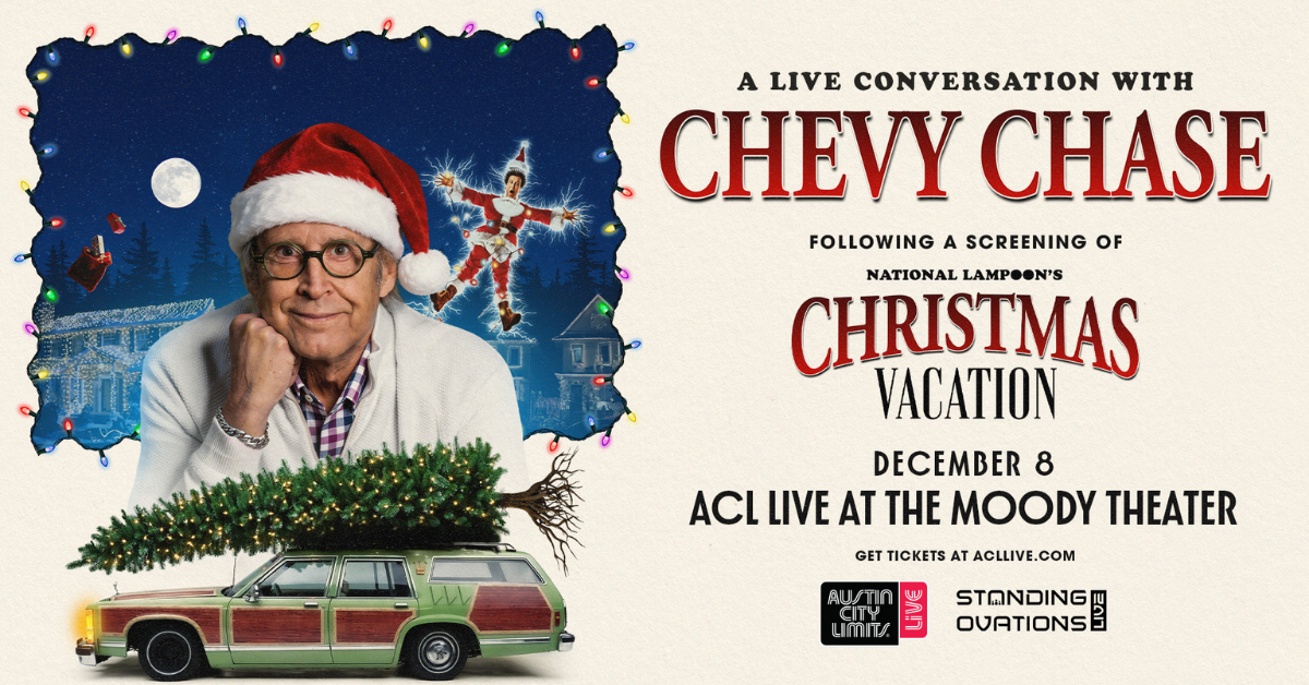 A Live Conversation with Chevy Chase following a screening of National Lampoon’s Christmas Vacation