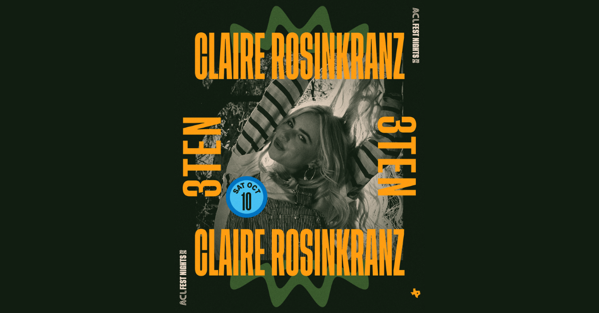 Official 2026 ACL Fest Nights: Claire Rosinkranz