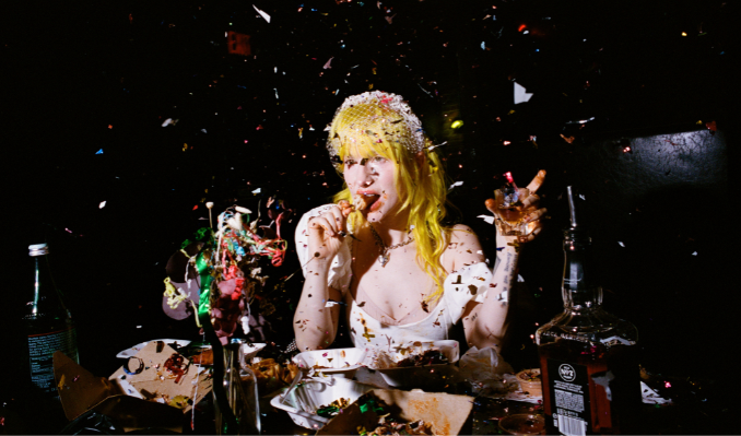 More Info for Hayley Williams At A Bachelorette Party