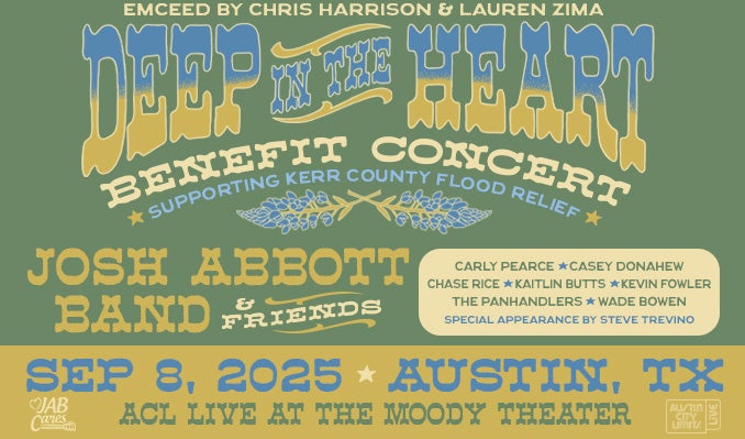 More Info for Deep In The Heart Benefit Concert