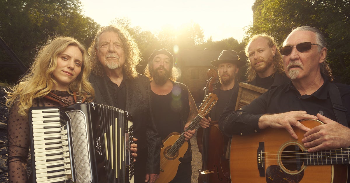 Robert Plant with Saving Grace and Suzi Dian