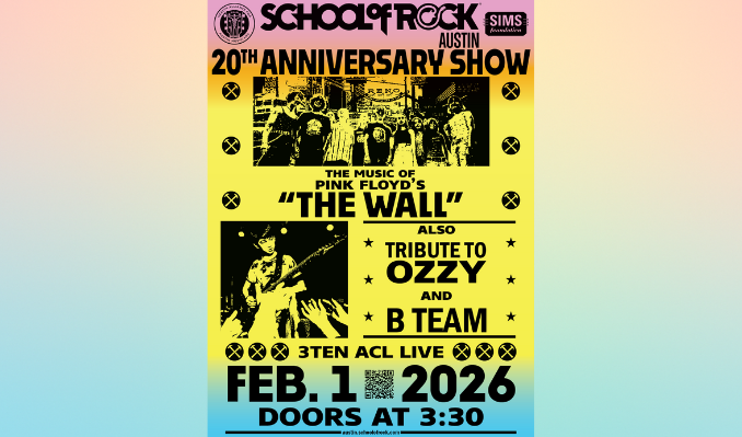 More Info for School of Rock - 20th Anniversary Show
